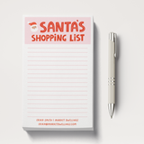 Customizable Santa’s Shopping List Notepads Notepad Market Dwellings BLUSH None 12