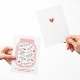 Valentine's Day Wish Jar | Real Estate Greeting Cards with Envelopes Greeting Card Market Dwellings