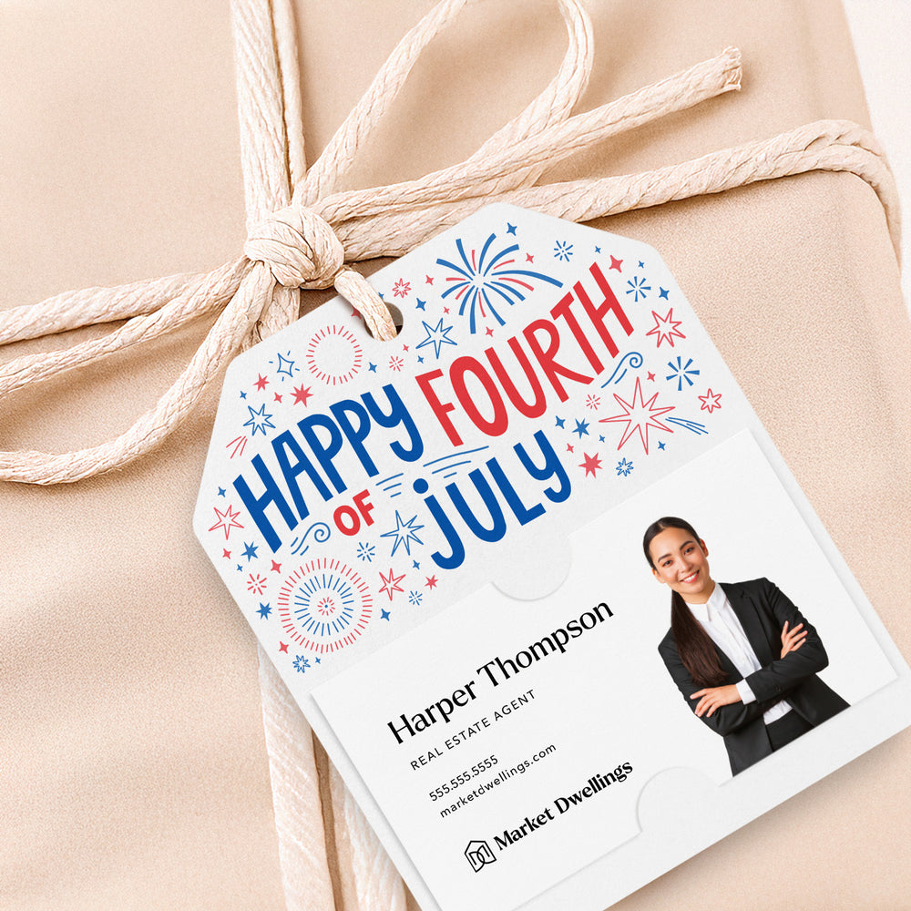 Happy 4th of July | Gift Tags Gift Tag Market Dwellings