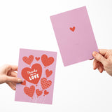 Thanks For The Love | Real Estate Greeting Cards with Envelopes Greeting Card Market Dwellings