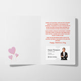 Thanks For The Love | Real Estate Greeting Cards with Envelopes Greeting Card Market Dwellings