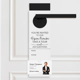 You're invited To Our Open House | Door Hangers Door Hanger Market Dwellings