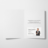 Happy Closing Day | Real Estate & Mortgage Greeting Cards with Envelopes Greeting Card Market Dwellings