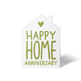 "Happy Home Anniversary" | Real Estate & Mortgage Greeting Cards with Envelopes Greeting Card Market Dwellings