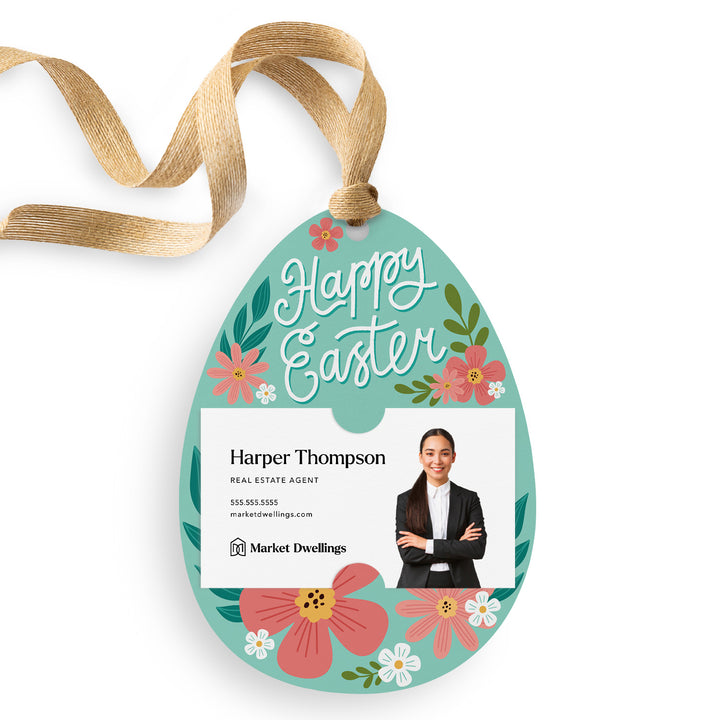 Happy Easter | Spring Gift Tags | 12-GT007 Gift Tag Market Dwellings