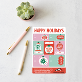 Happy Holidays | Gift Tag Sticker Sheets Stickers Market Dwellings