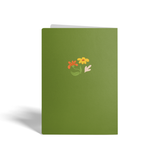 Your Referrals Make My Business Bloom | Real Estate Greeting Cards with Envelopes Greeting Card Market Dwellings