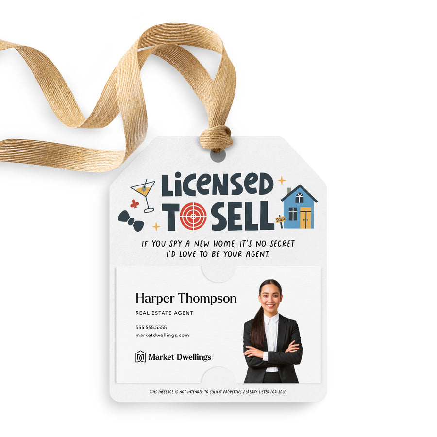 Licensed To Sell Real Estate | Gift Tags Gift Tag Market Dwellings