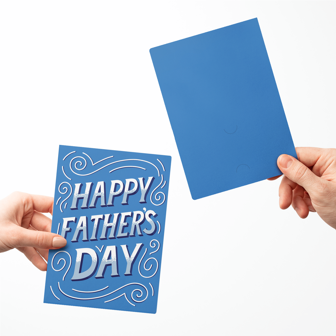 Set of Happy Father's Day Greeting Cards | Envelopes Included Greeting Card Market Dwellings