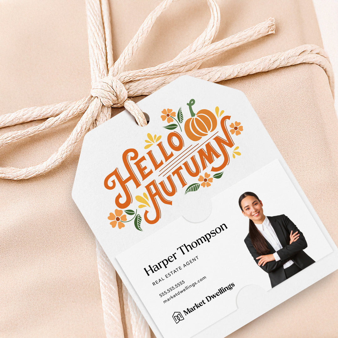 Hello Autumn | Gift Tags Gift Tag Market Dwellings