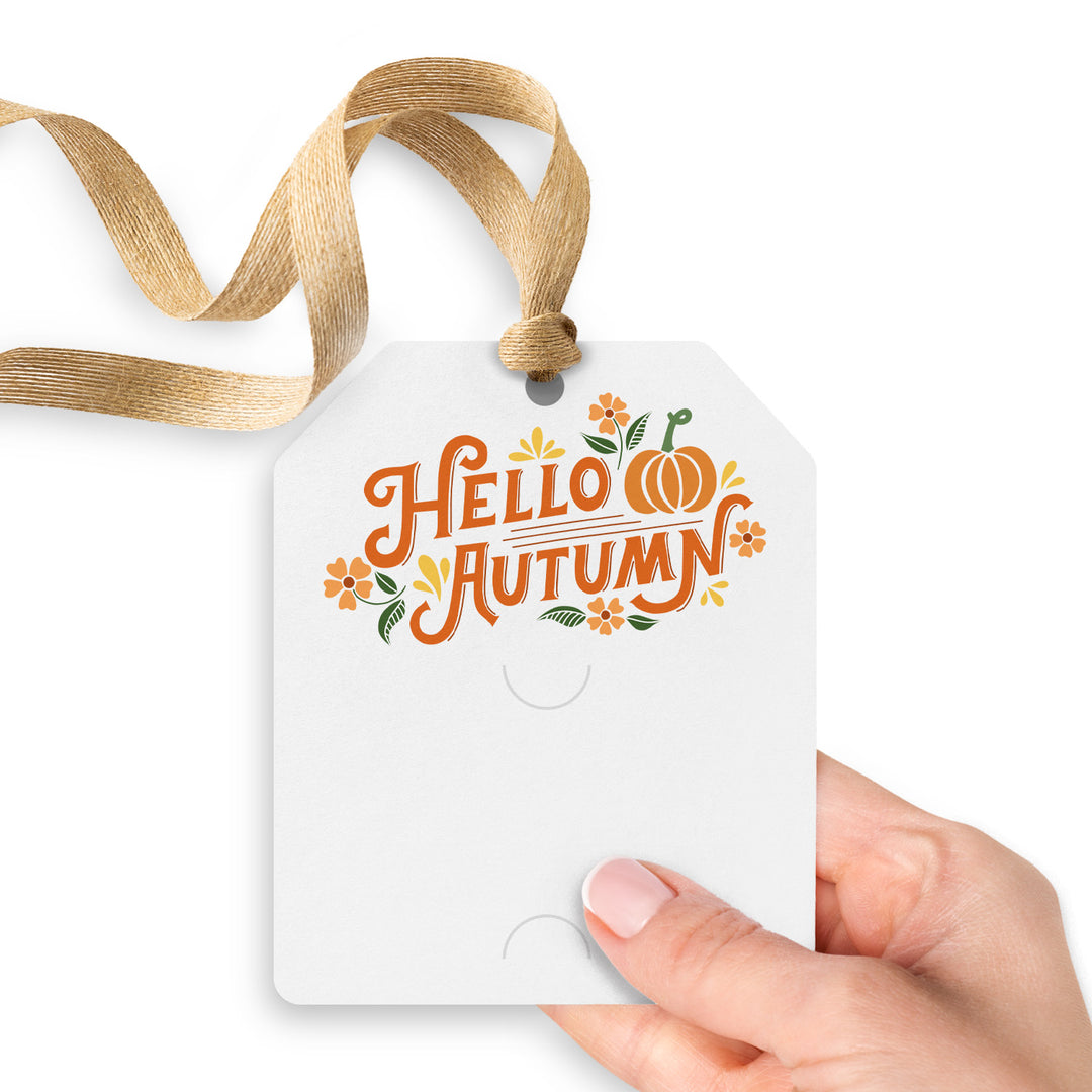 Hello Autumn | Gift Tags Gift Tag Market Dwellings