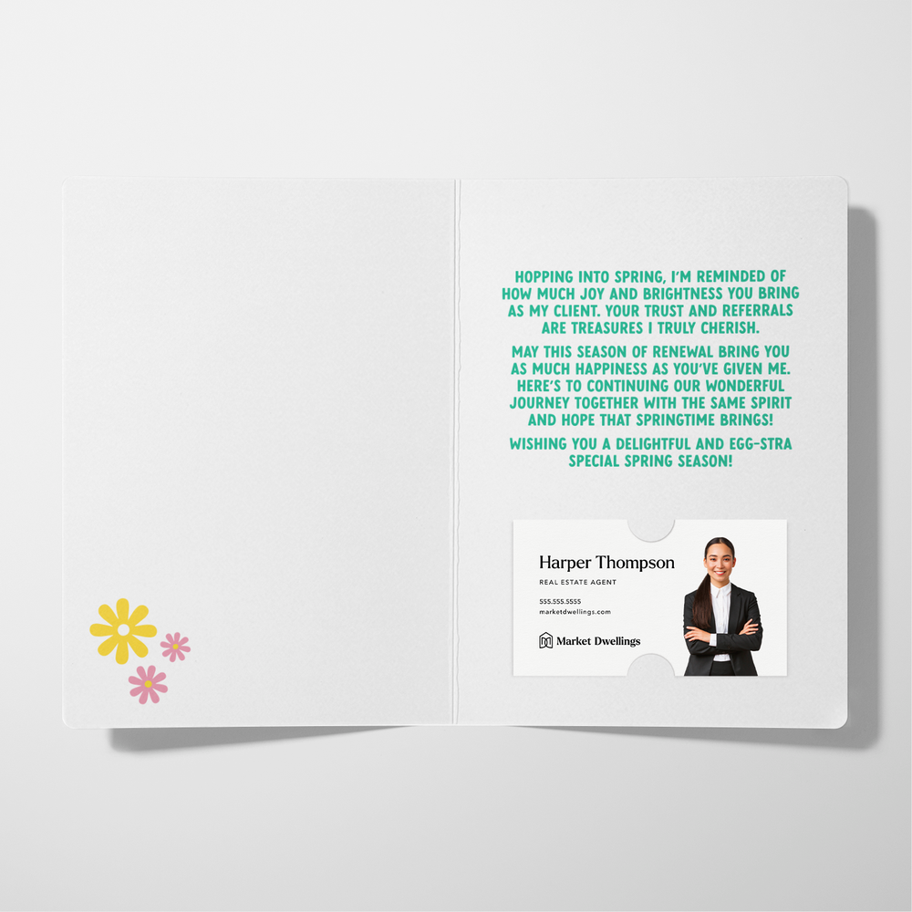 Set of So Hoppy I Found A Client Like You! Greeting Cards | Envelopes Included Greeting Card Market Dwellings