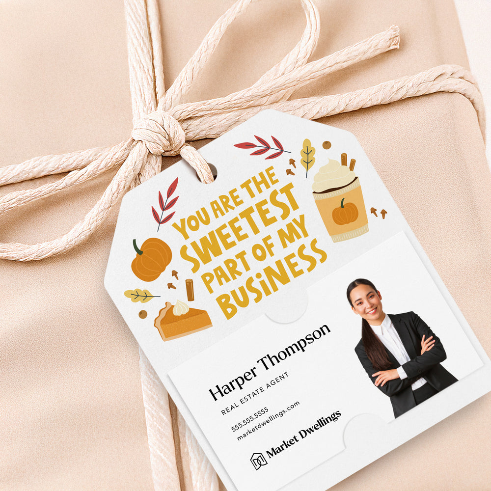 You Are The Sweetest Part Of My Business | Gift Tags Gift Tag Market Dwellings