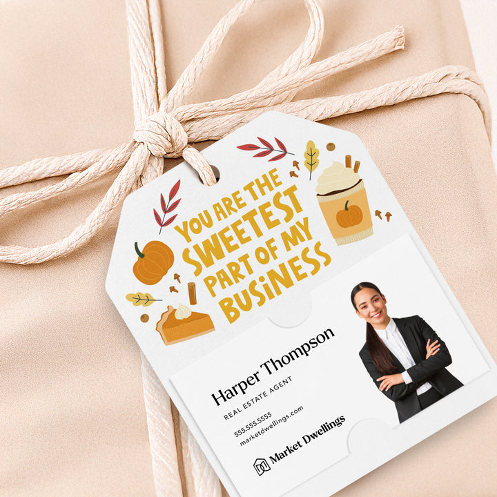 You Are The Sweetest Part Of My Business | Gift Tags Gift Tag Market Dwellings