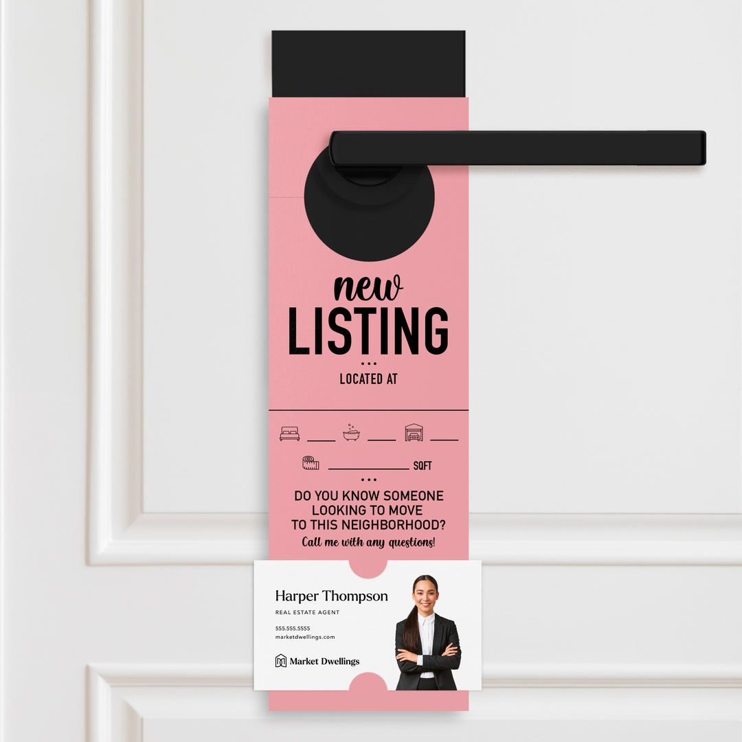 New Listing | Door Hangers Door Hanger Market Dwellings LIGHT PINK