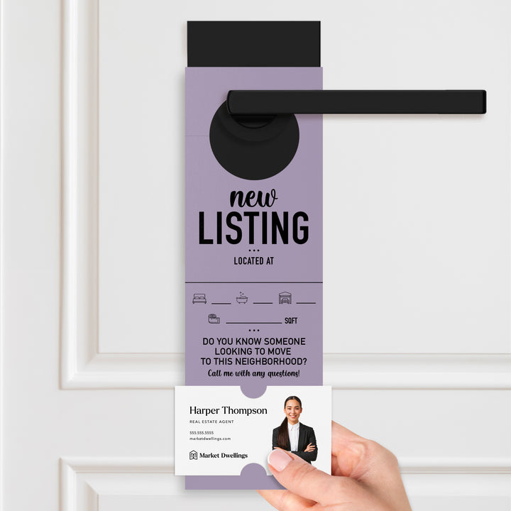 New Listing | Door Hangers Door Hanger Market Dwellings