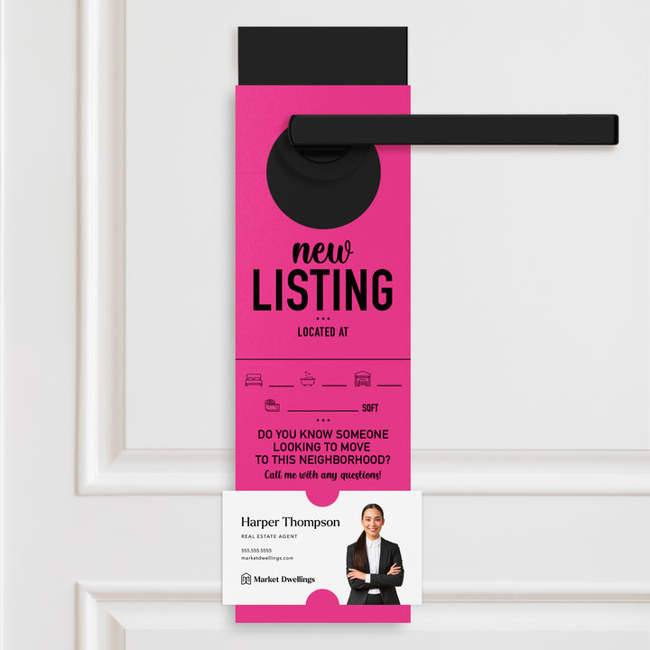 New Listing | Door Hangers Door Hanger Market Dwellings RAZZLE BERRY