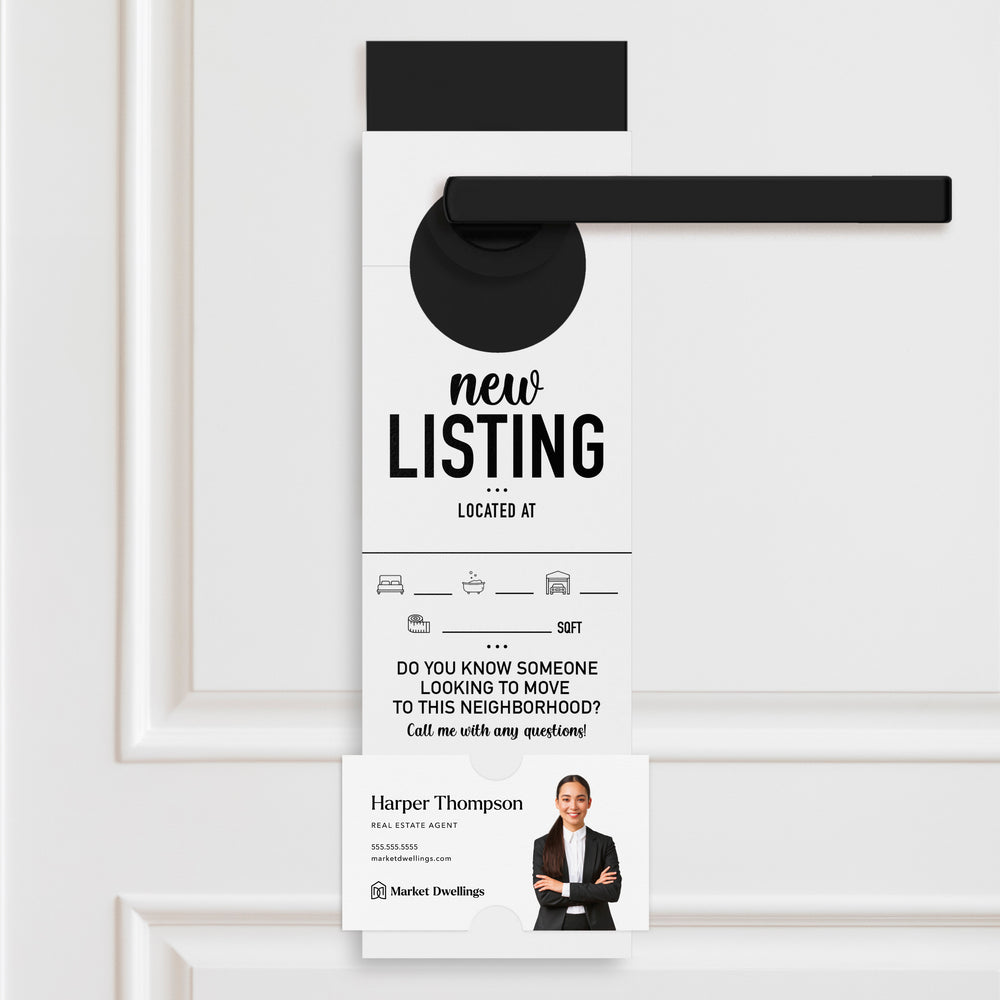 New Listing | Door Hangers Door Hanger Market Dwellings WHITE 10