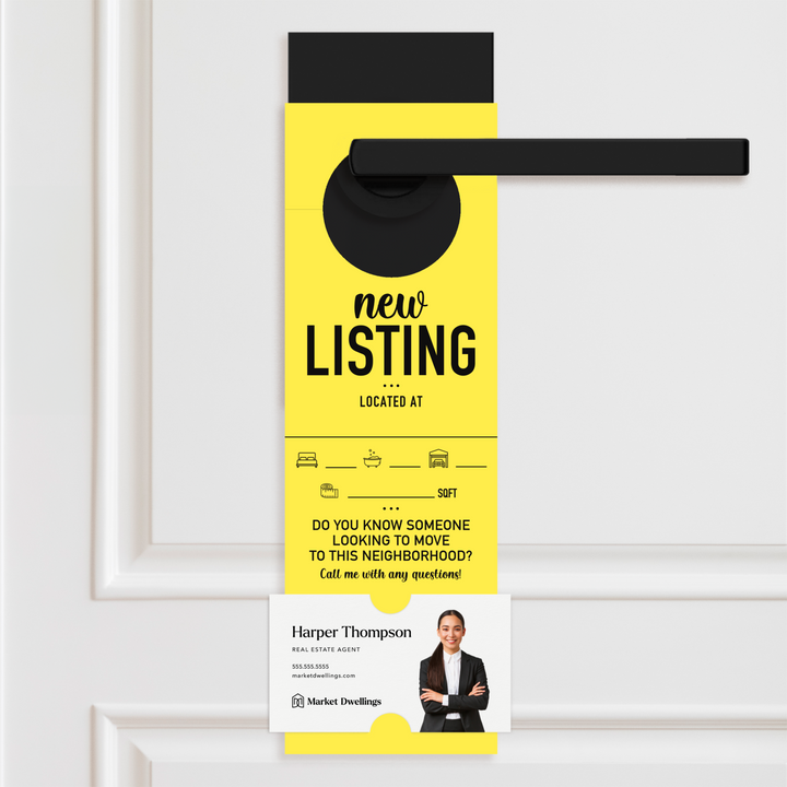 New Listing | Door Hangers Door Hanger Market Dwellings LEMON