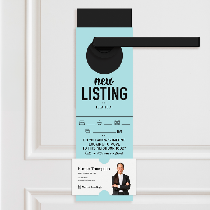 New Listing | Door Hangers Door Hanger Market Dwellings LIGHT BLUE