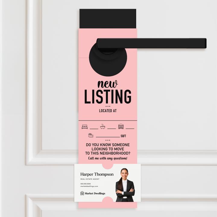 New Listing | Door Hangers Door Hanger Market Dwellings LIGHT PINK