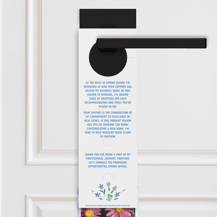 Planting Seeds Of Gratitude This Spring | Spring Door Hangers | 13-DH003 Door Hanger Market Dwellings