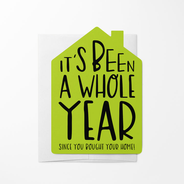 Set of "It's Been A Whole Year" Home Anniversary Greeting Cards | Envelopes Included | 13-GC002 Greeting Card Market Dwellings