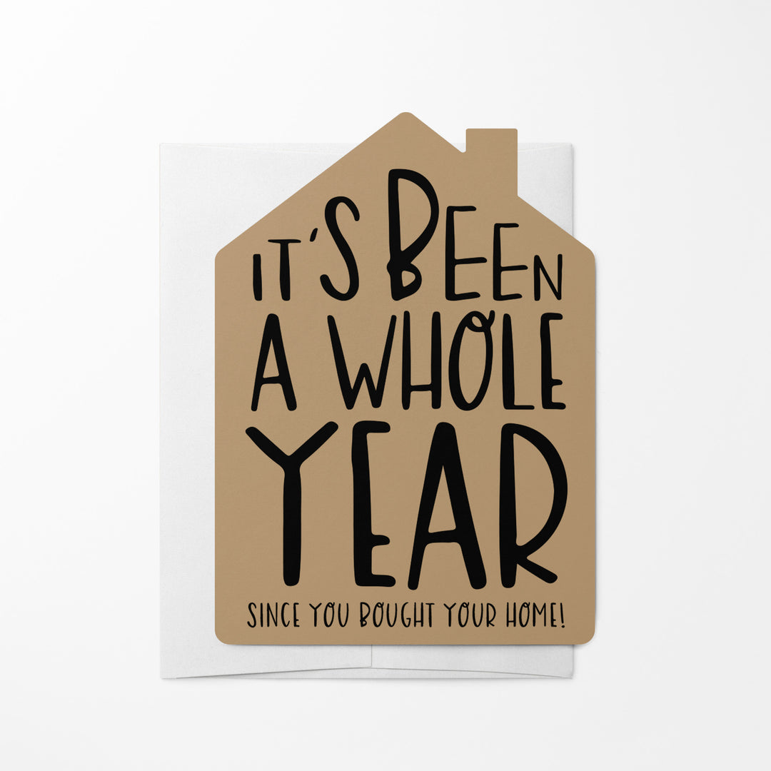 Set of "It's Been A Whole Year" Home Anniversary Greeting Cards | Envelopes Included | 13-GC002 Greeting Card Market Dwellings