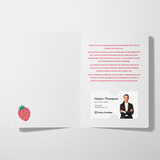 Clients Like You Are The Berry Best! | Real Estate Greeting Cards with Envelopes Greeting Card Market Dwellings