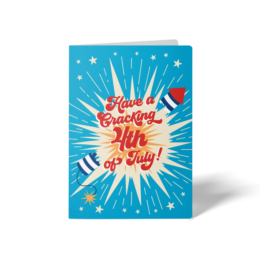 Set of Have A Cracking 4th Of July! Greeting Cards | Envelopes Included Greeting Card Market Dwellings