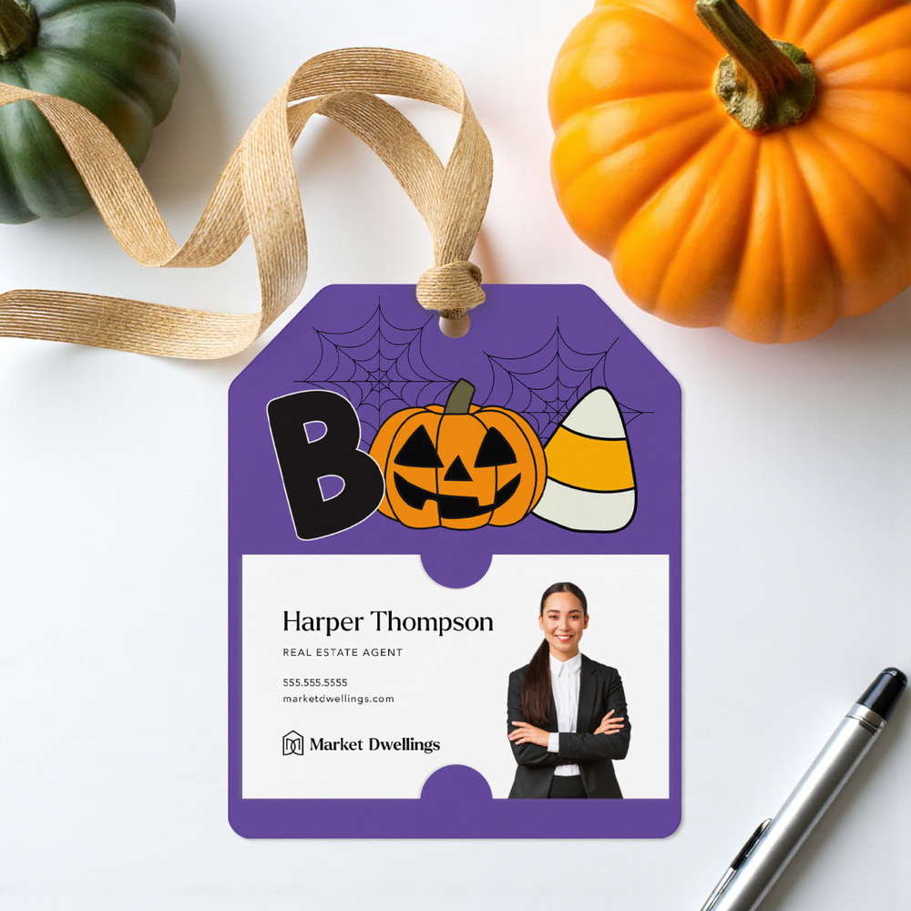 Boo Halloween | Gift Tags Gift Tag Market Dwellings
