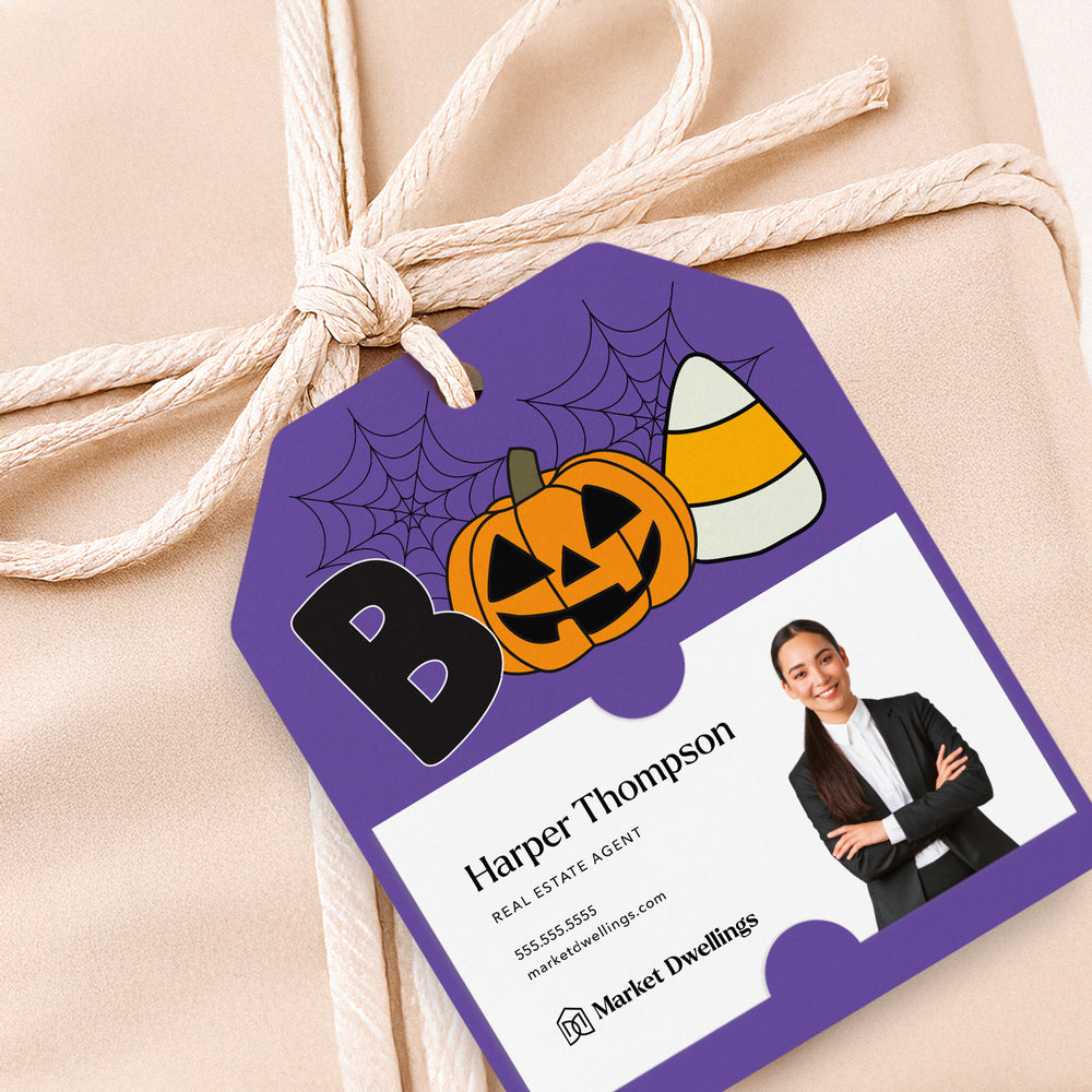 Boo Halloween | Gift Tags Gift Tag Market Dwellings