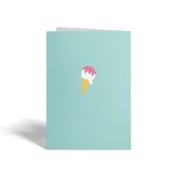Scoops Of Appreciation For Your Referrals! | Real Estate Greeting Cards with Envelopes Greeting Card Market Dwellings