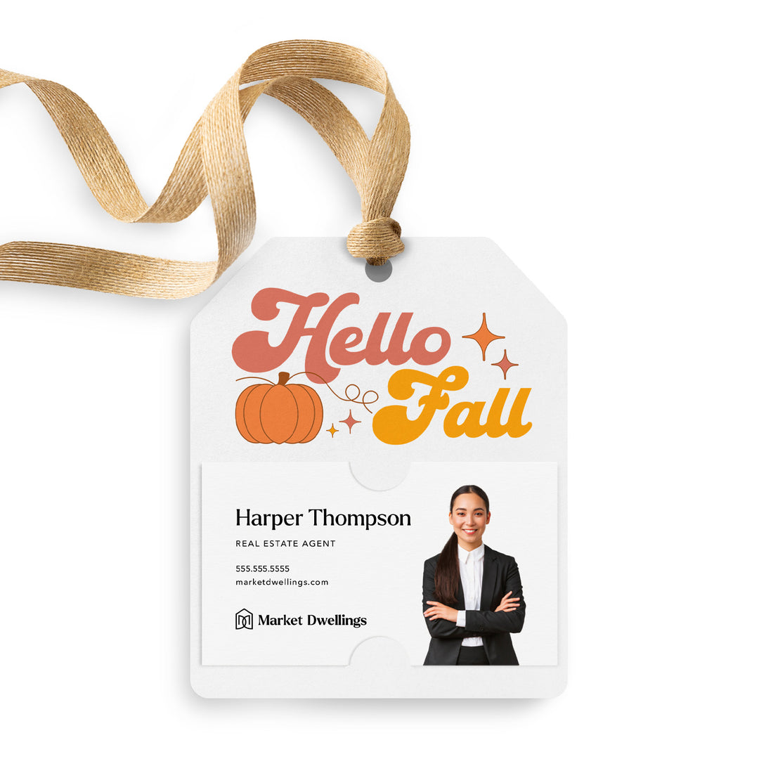 Hello Fall | Gift Tags Gift Tag Market Dwellings