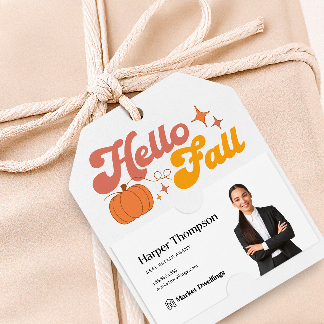 Hello Fall | Gift Tags Gift Tag Market Dwellings