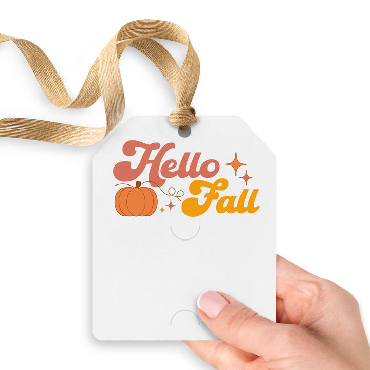 Hello Fall | Gift Tags Gift Tag Market Dwellings