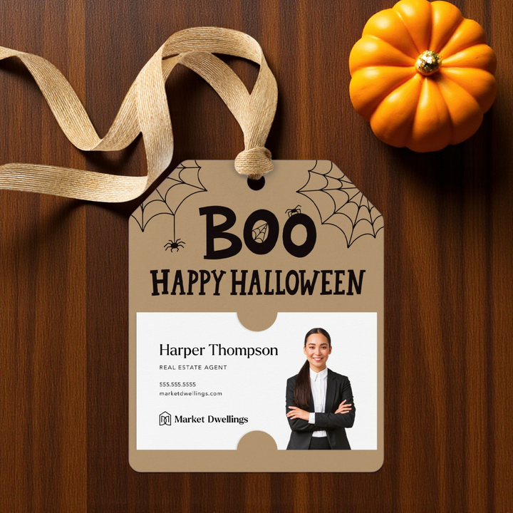 Boo Happy Halloween | Gift Tags Gift Tag Market Dwellings