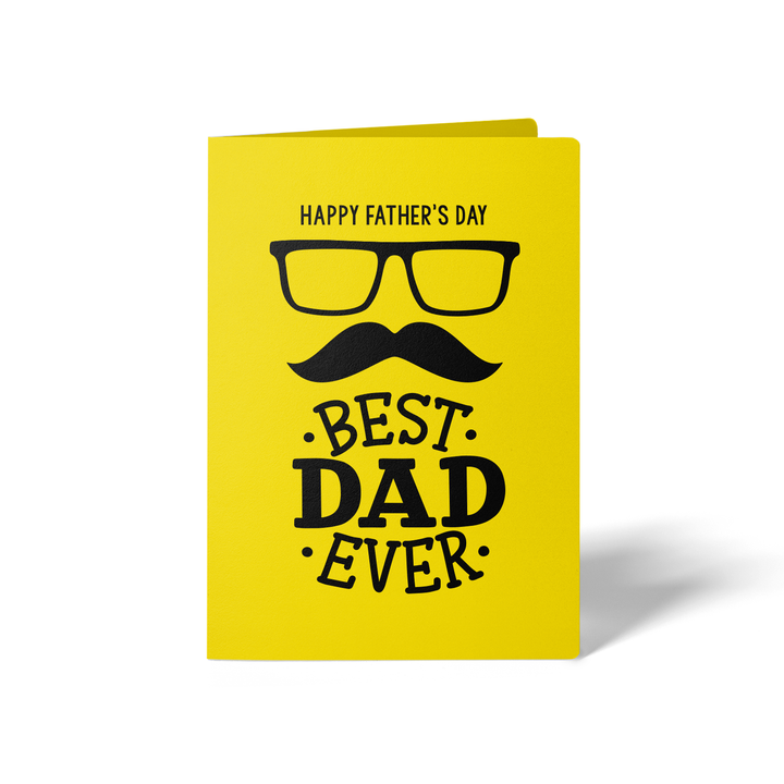 Set of Happy Father's Day Greeting Cards | Envelopes Included Greeting Card Market Dwellings LEMON