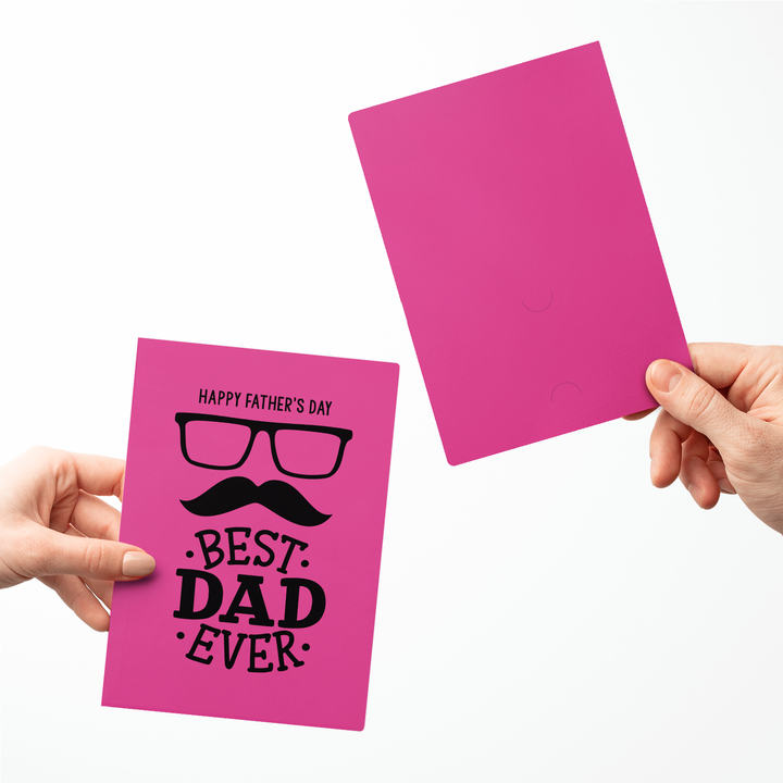 Set of Happy Father's Day Greeting Cards | Envelopes Included