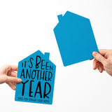 "It's Been Another Year" Home Anniversary | Real Estate & Mortgage Greeting Cards with Envelopes Greeting Card Market Dwellings