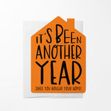 "It's Been Another Year" Home Anniversary | Real Estate & Mortgage Greeting Cards with Envelopes Greeting Card Market Dwellings