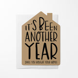 "It's Been Another Year" Home Anniversary | Real Estate & Mortgage Greeting Cards with Envelopes Greeting Card Market Dwellings