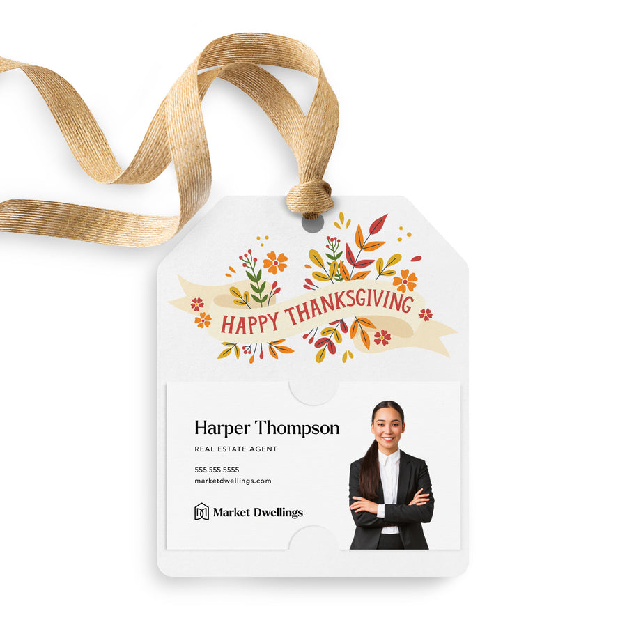 Happy Thanksgiving | Gift Tags Gift Tag Market Dwellings