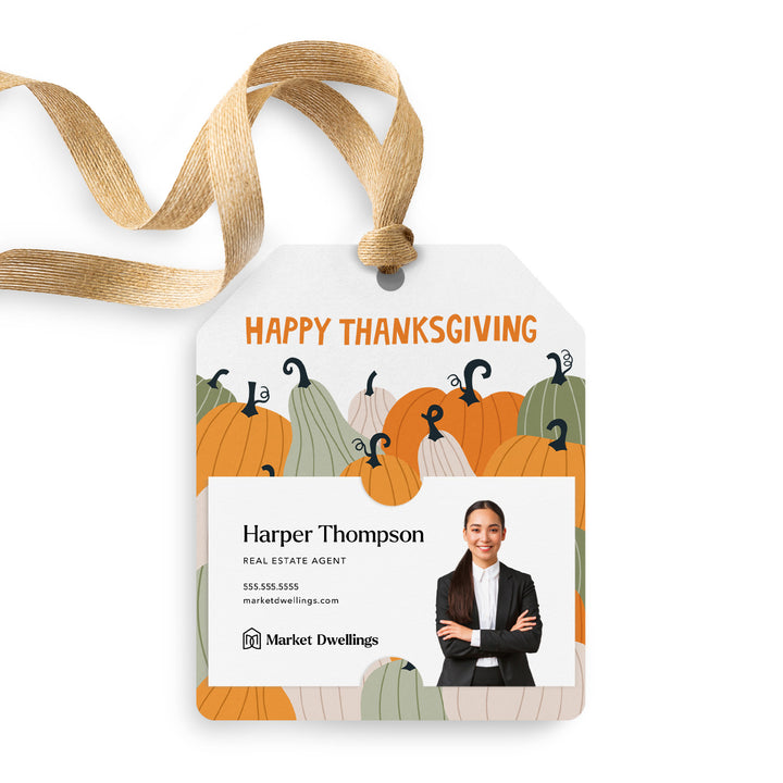 Happy Thanksgiving | Gift Tags Gift Tag Market Dwellings WHITE