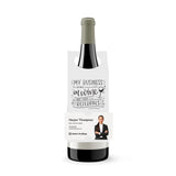 My Business Runs on Wine and Your Referrals | Bottle Hang Tags Bottle Tag Market Dwellings WHITE 10