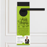 Happy Holidays | Real Estate Neighbor Door Hangers Holiday Door Hanger Market Dwellings