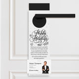 Happy Holidays | Real Estate Neighbor Door Hangers Holiday Door Hanger Market Dwellings WHITE 10