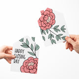 Floral Happy Closing Day Real Estate Agent | Real Estate Greeting Cards with Envelopes Greeting Card Market Dwellings