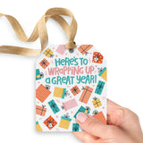 Here's To Wrapping Up A Great Year! | Gift Tags Gift Tag Market Dwellings