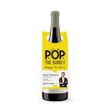 Pop the Bubbly Happy New Year | Bottle Hang Tags Bottle Tag Market Dwellings LEMON 10
